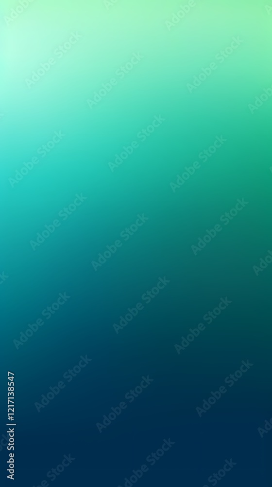 Obraz premium digital technology blue green abstract lines geometric poster background