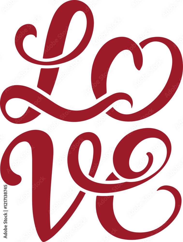 valentines day typography vector illustration valentines day typography vector illustration