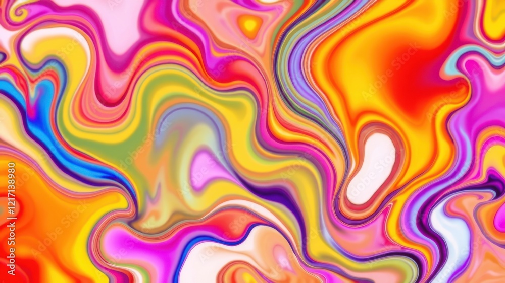 Vibrant Swirls of Color An Abstract Liquid Marble Design Featuring a Spectrum of Hues Vibrant Swirls of Color An Abstract Liquid Marble Design Featuring a Spectrum of Hues