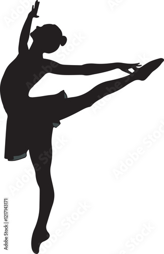 Gymnast Silhouette