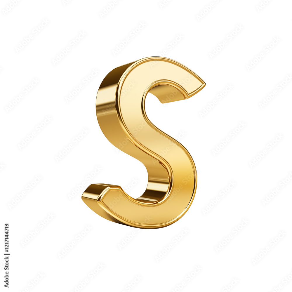 Fototapeta premium number symbol sign gold three paragraph,