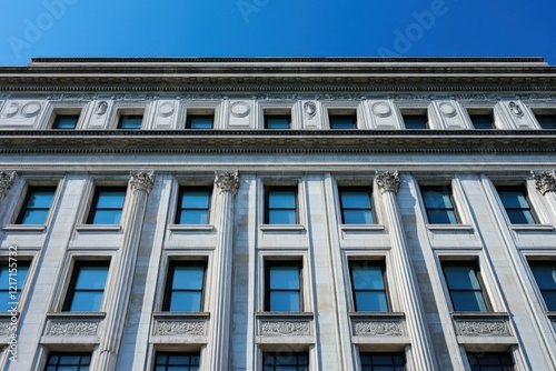 Department Of Labor Building. Iconic National Government Building in Washington DC photo