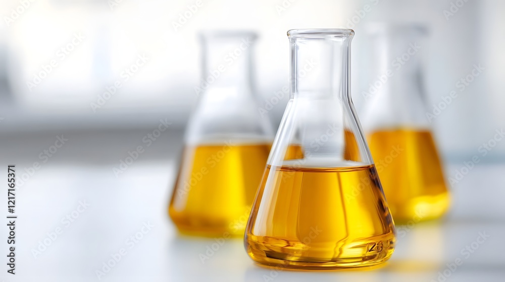 Modern Scientific Laboratory Developing Soybean Oil Formulas for Industry Innovation Modern Scientific Laboratory Developing Soybean Oil Formulas for Industry Innovation