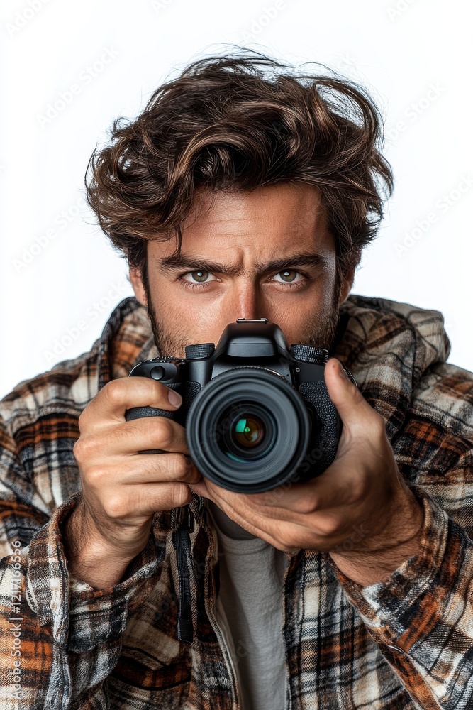 Photographer with Camera Photographer with Camera