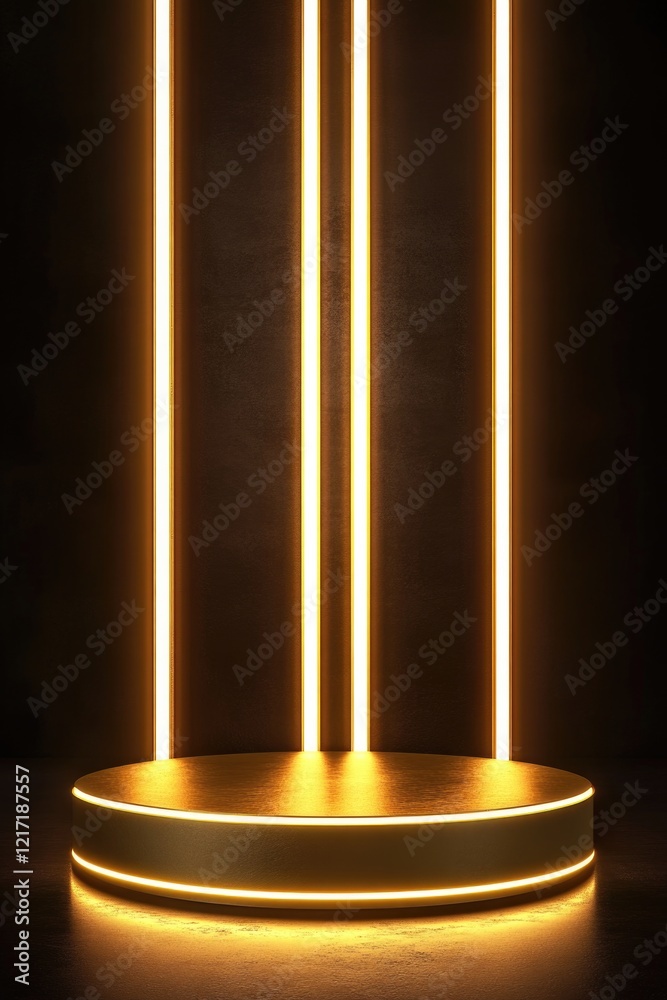 Three-light Pedestal Three-light Pedestal