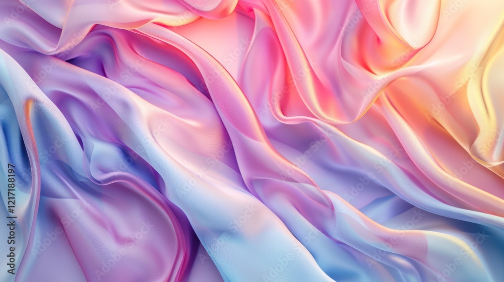 Obraz premium Abstract Silk Fabric