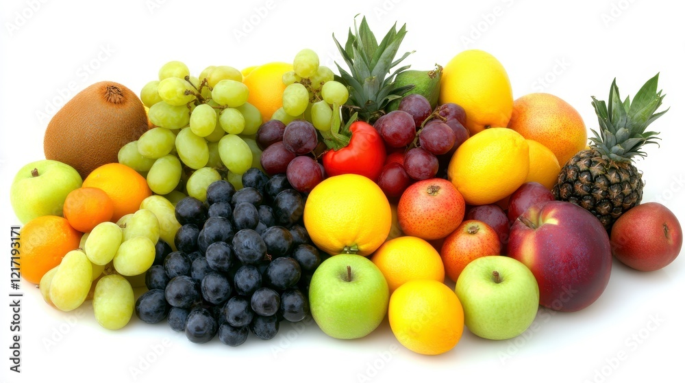 Vibrant Assortment of Fresh Fruits Vibrant Assortment of Fresh Fruits