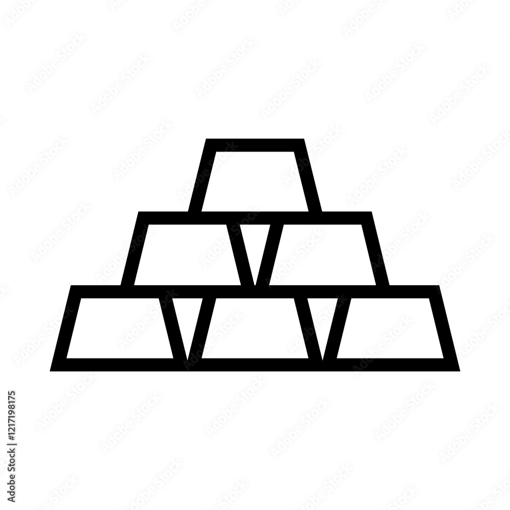 Gold vector icon Gold vector icon
