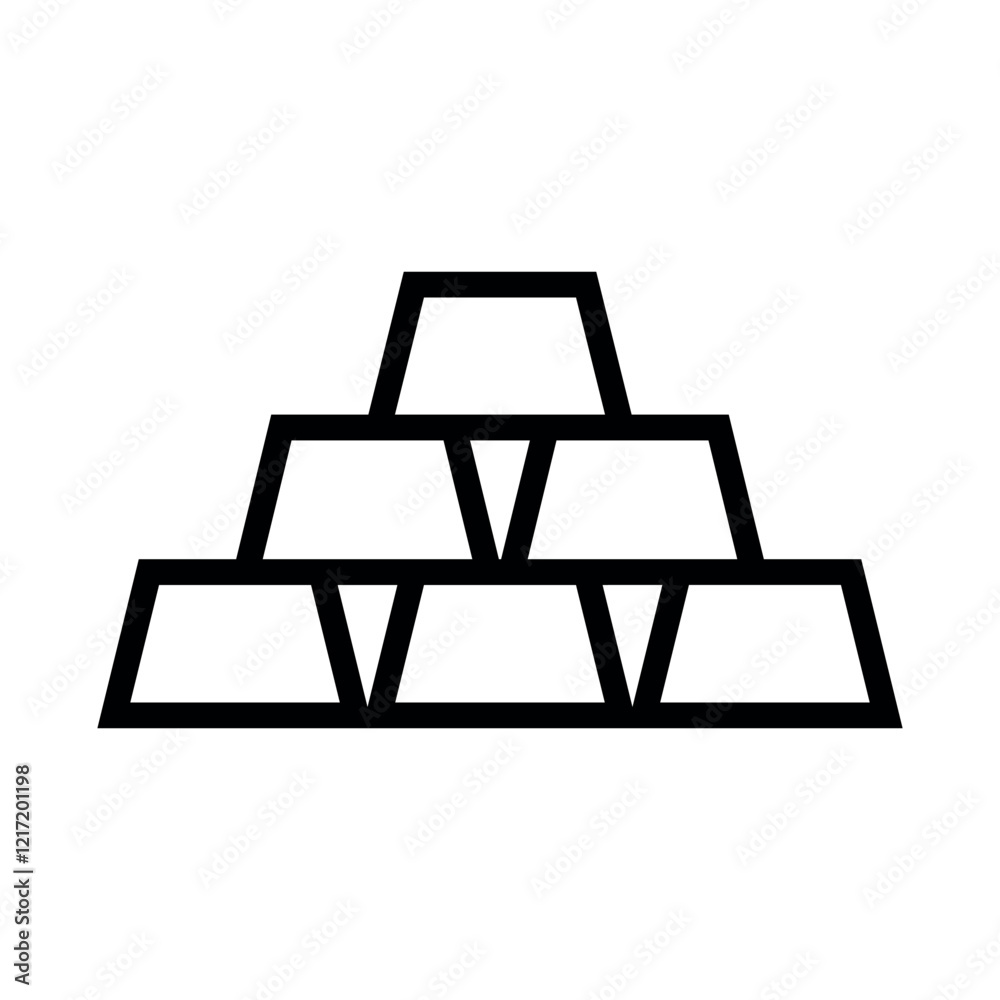 Gold vector icon Gold vector icon