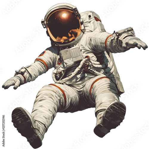 astronaut in space