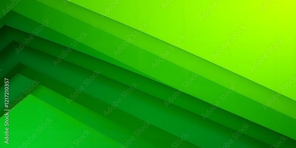 Obraz premium Abstract Green Gradient Background Design