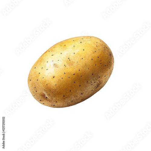 potato isolated on png background