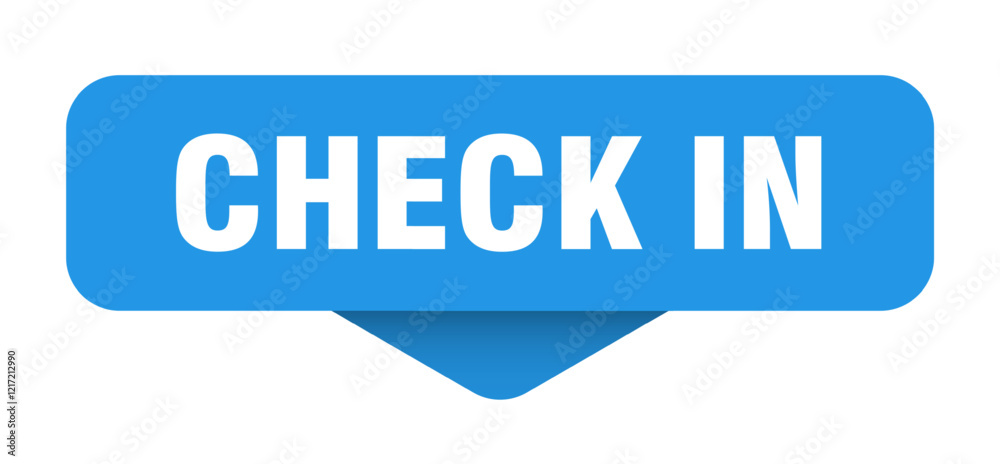 check in sticker. check in sign on transparent background check in sticker. check in sign on transparent background