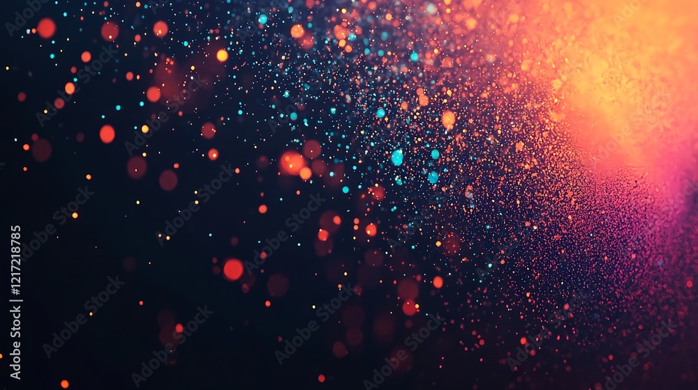 Colorful Abstract Paint Splatter with Lively and Playful Effects Colorful Abstract Paint Splatter with Lively and Playful Effects