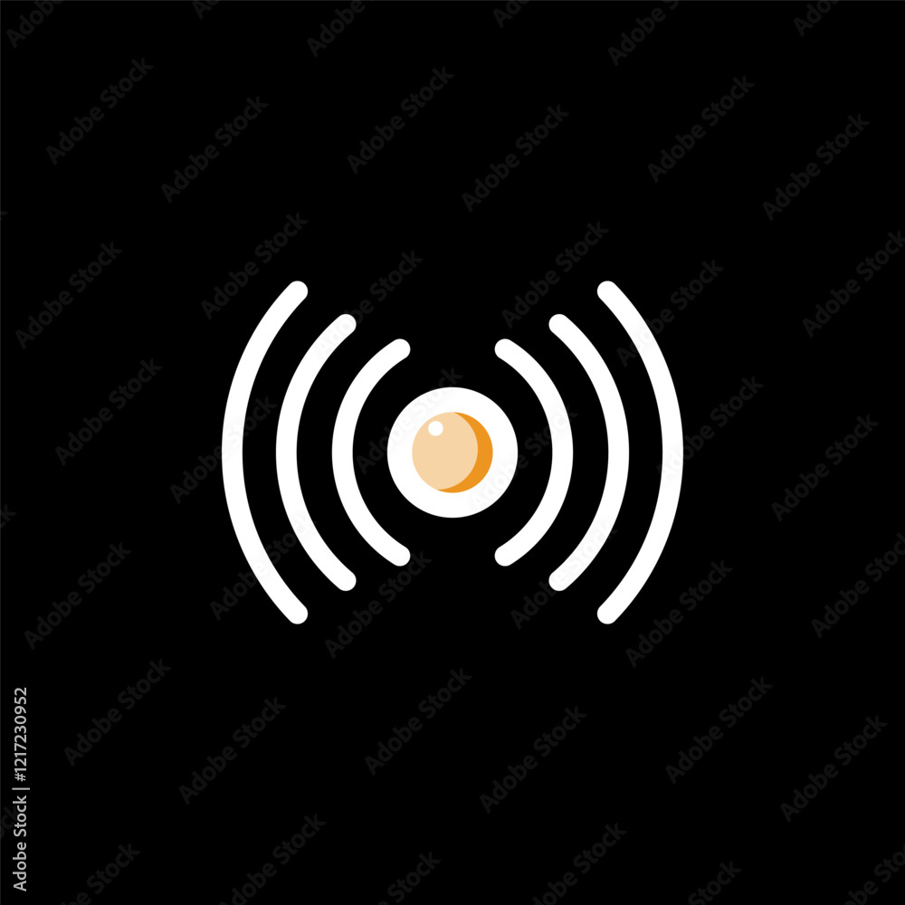 Egg logo concept. creative logo combination of egg and equalizer sign symbol, mean egg audio logo. perfect for online shop food, restaurant or home made food services Egg logo concept. creative logo combination of egg and equalizer sign symbol, mean egg audio logo. perfect for online shop food, restaurant or home made food services