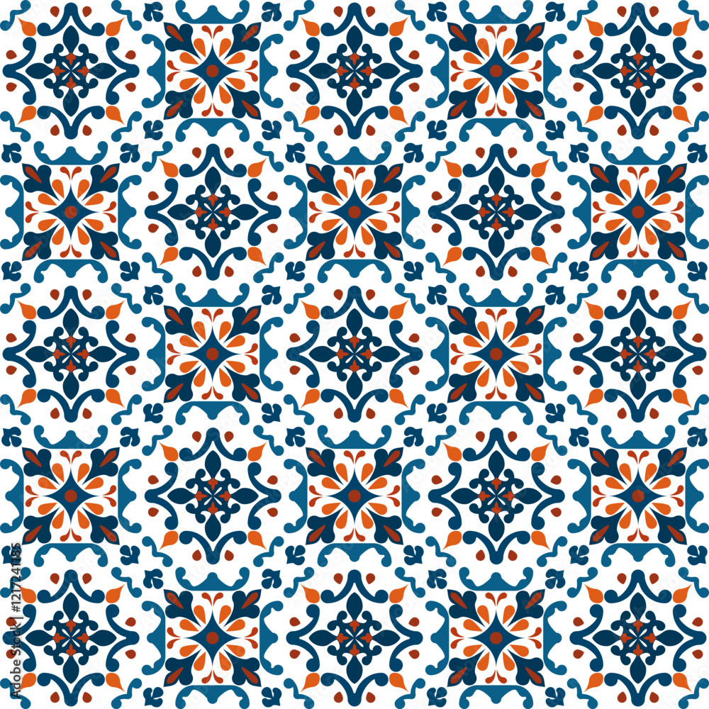 Vector illustration of an ethnic geometric pattern. Bohemian seamless pattern. Embroidery. Seamless traditional design pattern for fabrics, backgrounds, carpets, wallpapers, clothes, and pillowcases. Vector illustration of an ethnic geometric pattern. Bohemian seamless pattern. Embroidery. Seamless traditional design pattern for fabrics, backgrounds, carpets, wallpapers, clothes, and pillowcases.