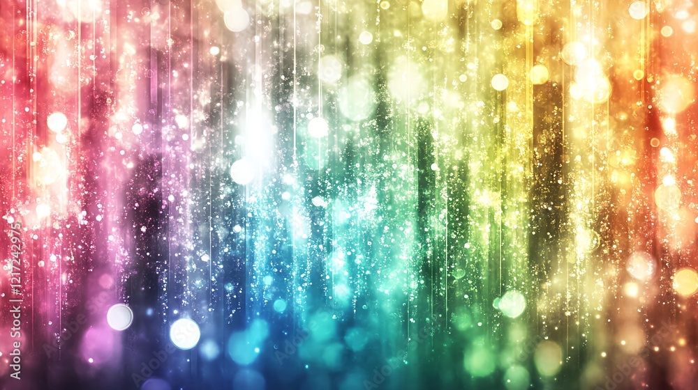 Vibrant Rainbow Gradient Background with Soft Energetic Colors