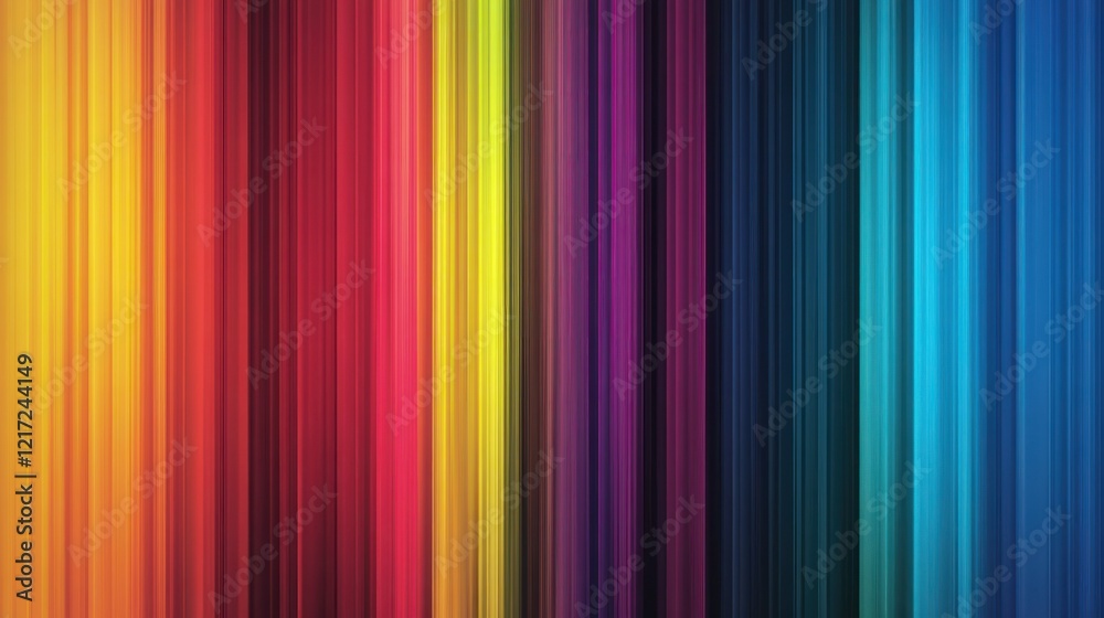 Abstract vibrant rainbow vertical stripes background. (2) Abstract vibrant rainbow vertical stripes background. (2)