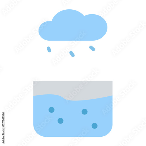 Collecting Water Icon Style
