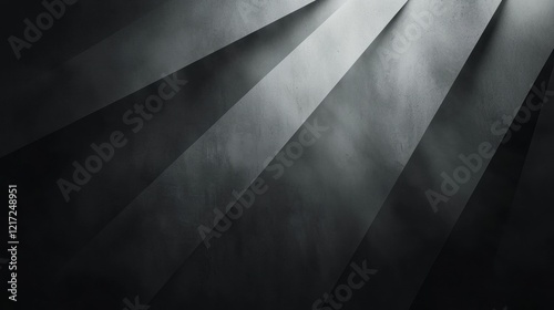 Black and white abstract background with diagonal lines. the lines are arranged in a diagonal pattern, creating a sense of depth and dimension.