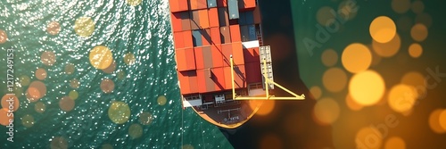 Business logistic import export and transport industry.