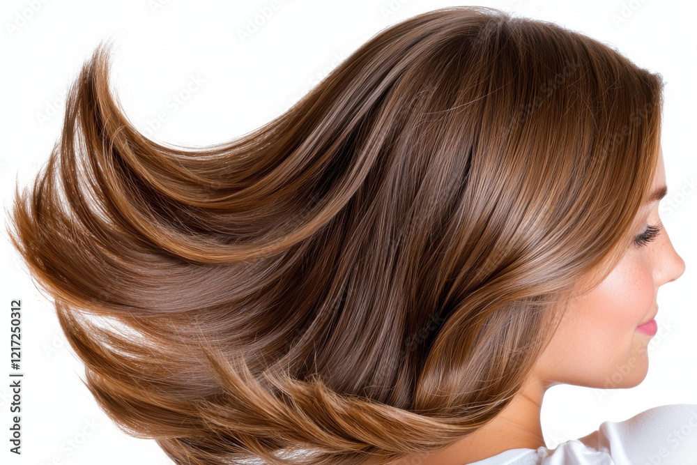 hairstyle haircut Long hair with side swept fringe flowing gracefully in motion hairstyle haircut Long hair with side swept fringe flowing gracefully in motion
