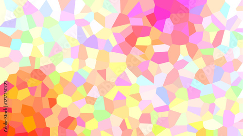 Wallpaper Mural Modern crystal low poly Mesh gradient colorful for background, wallpaper, UI UX design, website, and others Torontodigital.ca