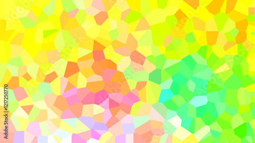 Wallpaper Mural Modern crystal low poly Mesh gradient colorful for background, wallpaper, UI UX design, website, and others Torontodigital.ca