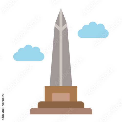 Obelisk Of Buenos Aires Icon Style