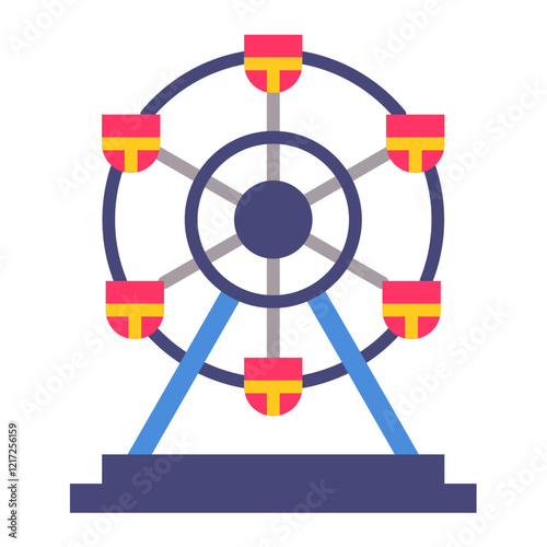 London Eye Icon Style