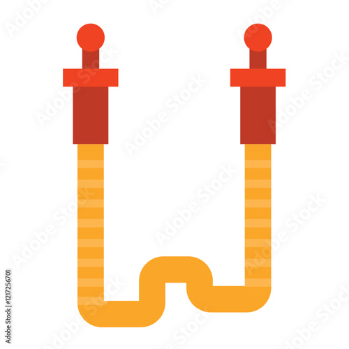 Jumping Rope Icon Style