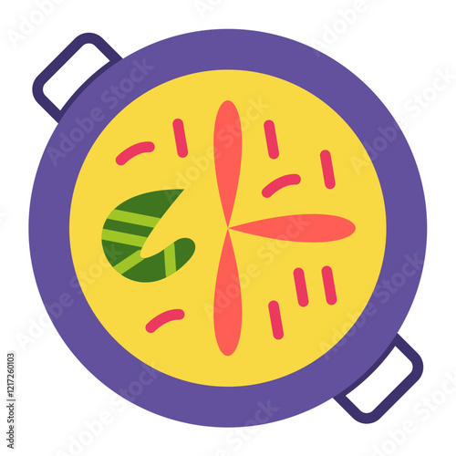 Paella Icon Style