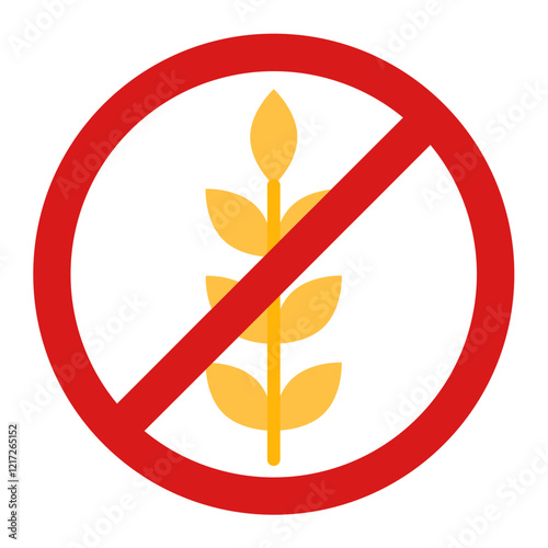 Food Intolerances Icon Style