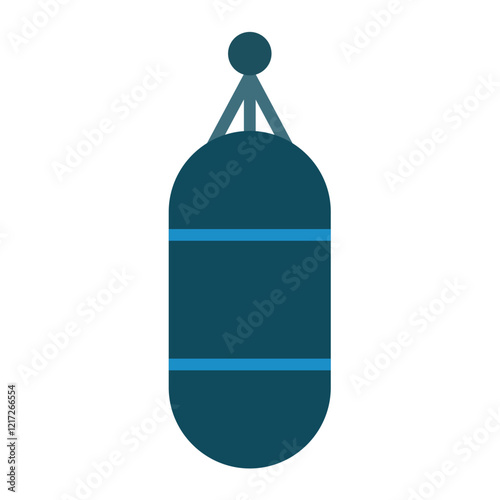 Punching Bag Icon Style