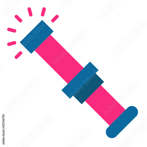 Glow Sticks Icon Style