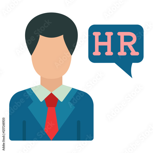 Hr Specialist Male Icon Style
