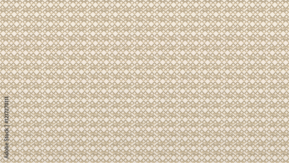Fototapeta premium geometric shape background pattern Tiny interlocking shapes create a visually rich design, rendered in soft, neutral tones with a subtle hint of texture. This pattern offers a versatile aesthetic.