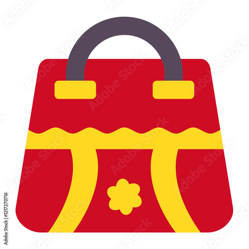 Beach Handbag Icon Style
