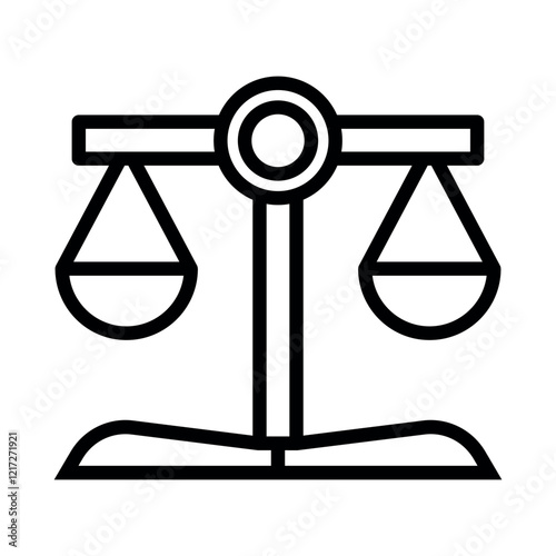 Law vector icon