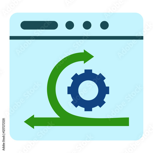Agile Software Development Icon Style