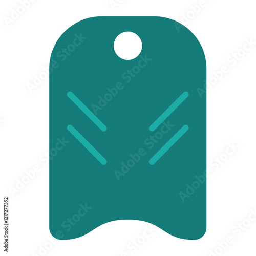 Tablou pe pânză Bodyboarding Icon Style