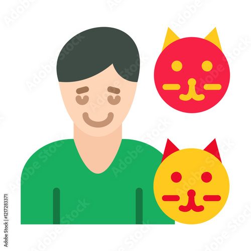 Animal Hoarding Icon Style