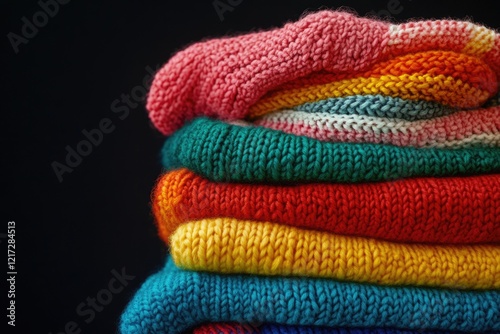 Stacked sweaters