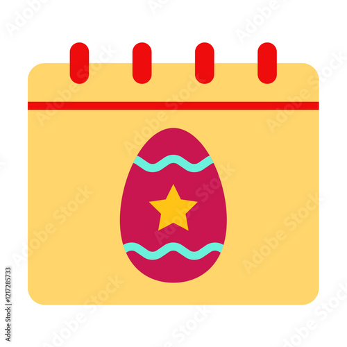 Easter Month Icon Style