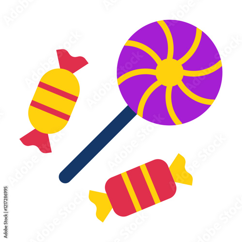 Candies Icon Style