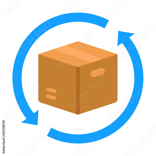 Reshipping Icon Style photo