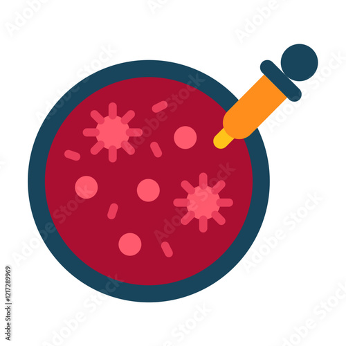 Petri Dish Icon Style