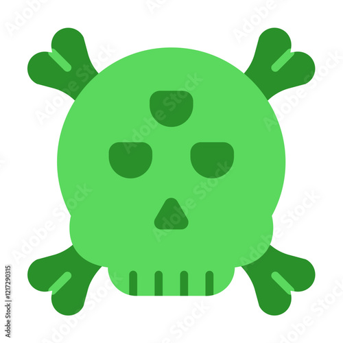 Alien Skull Icon Style