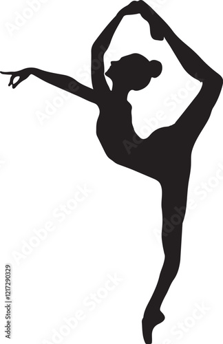 Gymnast Silhouette