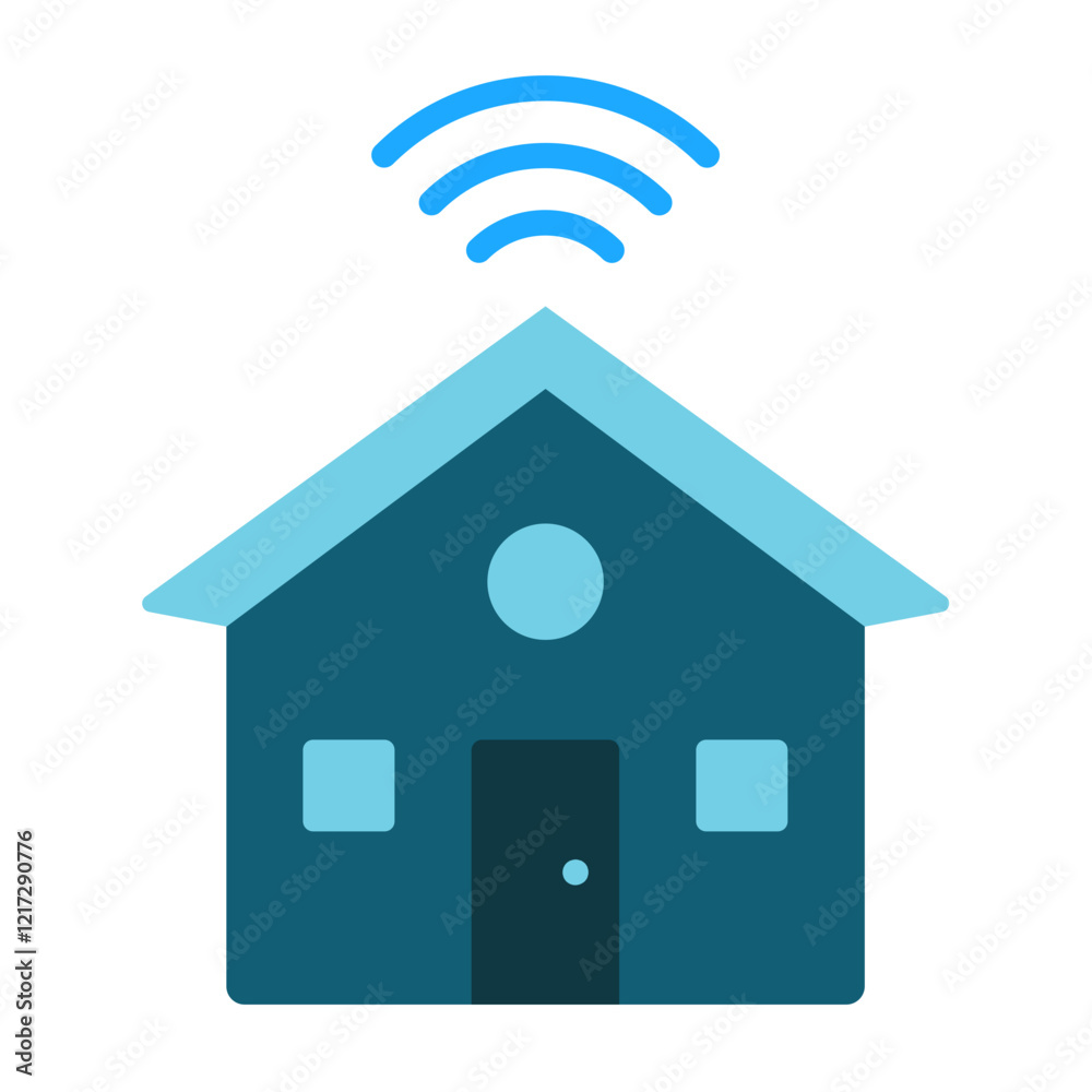 Smart Home Icon Style Smart Home Icon Style